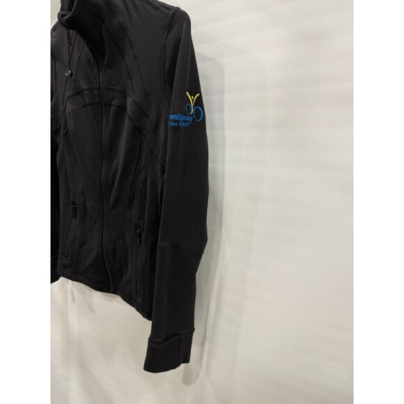 WOMEN'S LULULEMON DEFINE JACKET LUON, SIZE: 4 Black, Breakaway from Cancer Ride - Picture 3 of 7